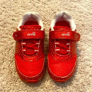 Light Up Minnie Mouse Tennis Shoes